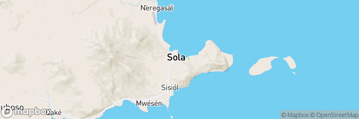 Sola, Torba Province map