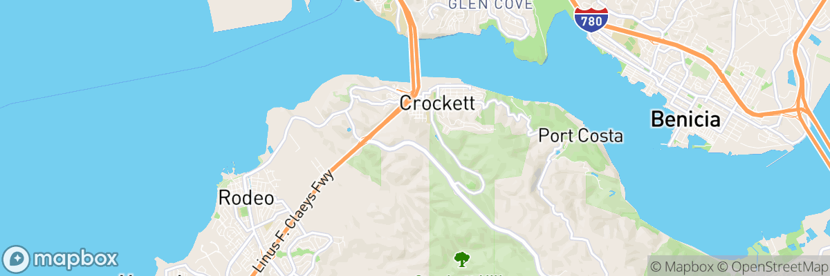 Crockett Freecycle map