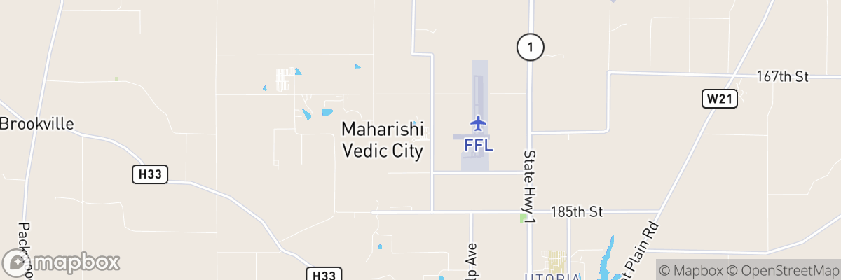 Maharishi Vedic City, Iowa map