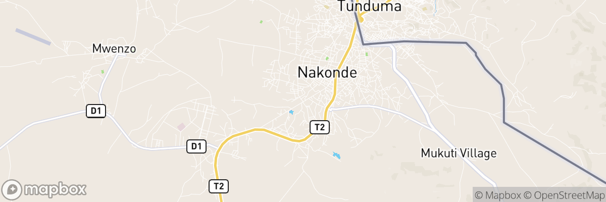 Nakonde, Muchinga Province map