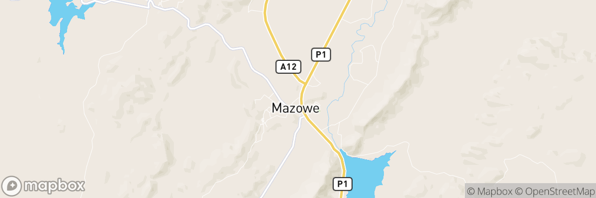 Mazowe, Mashonaland Central Province map