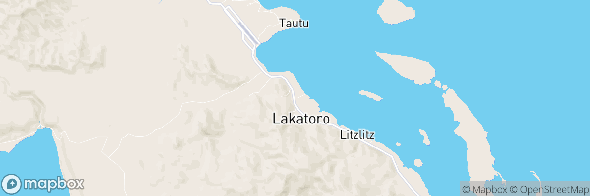 Lakatoro, Malampa Province map