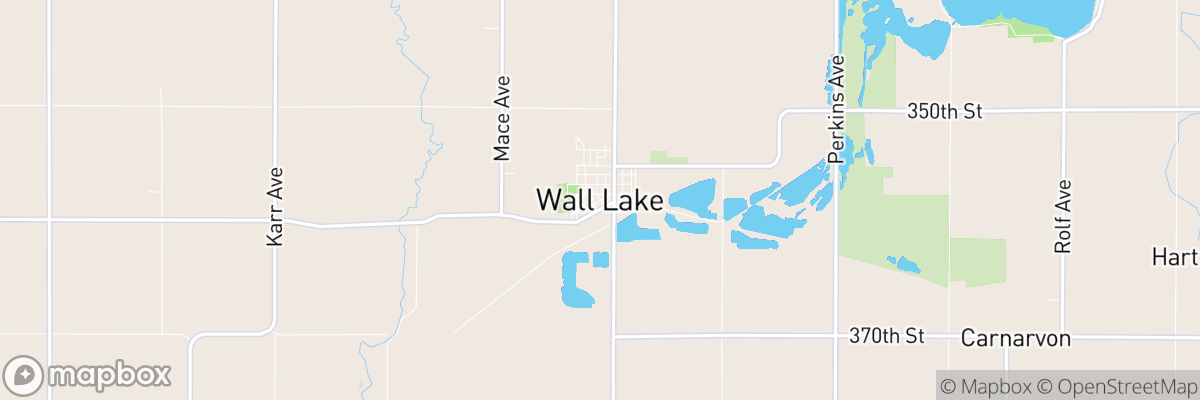 Wall Lake, Iowa map