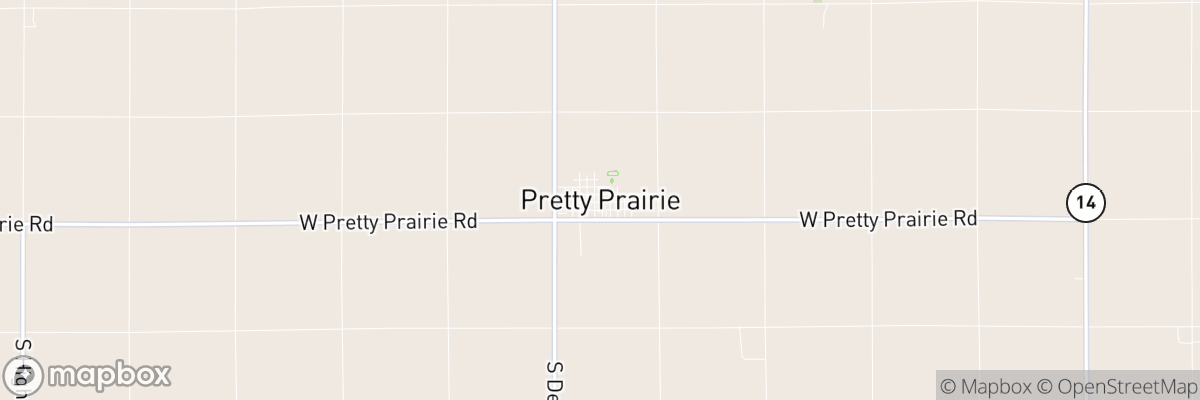 Pretty Prairie, Kansas map