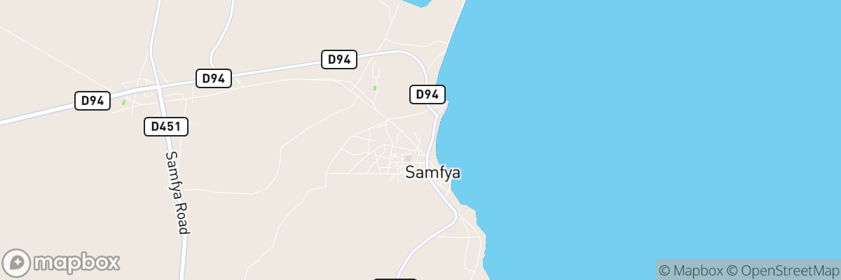 Samfya, Luapula Province map