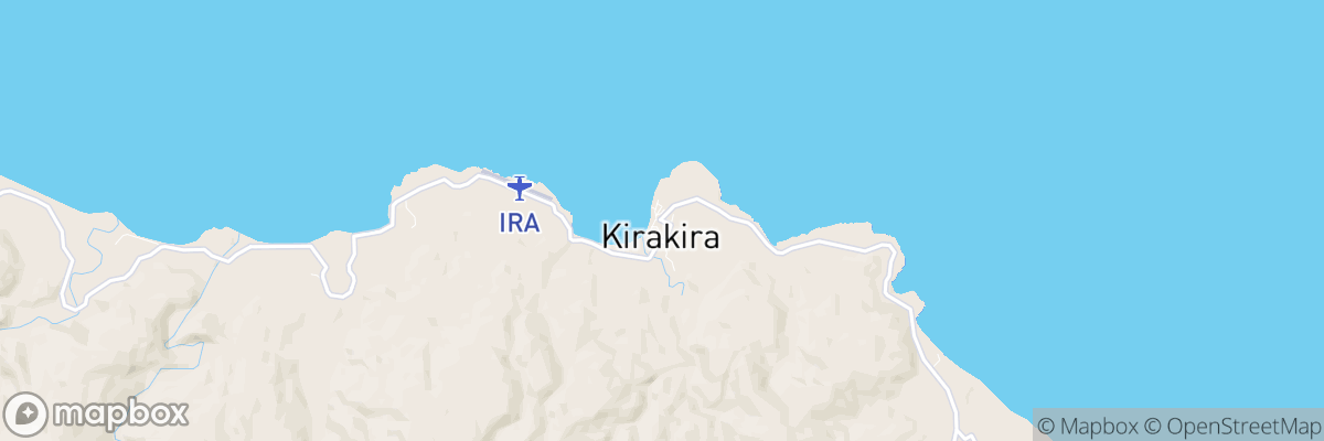 Kirakira, Makira-Ulawa Province map