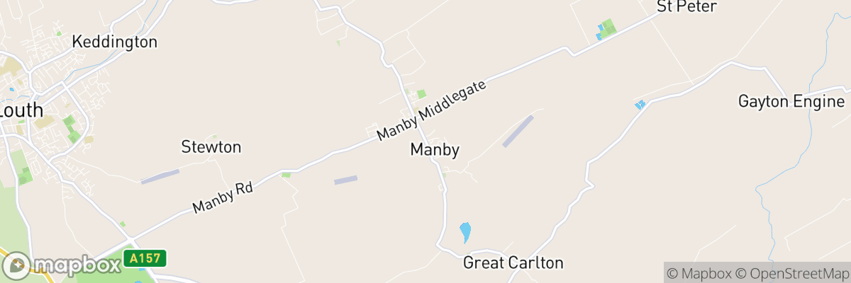 Manby, England map