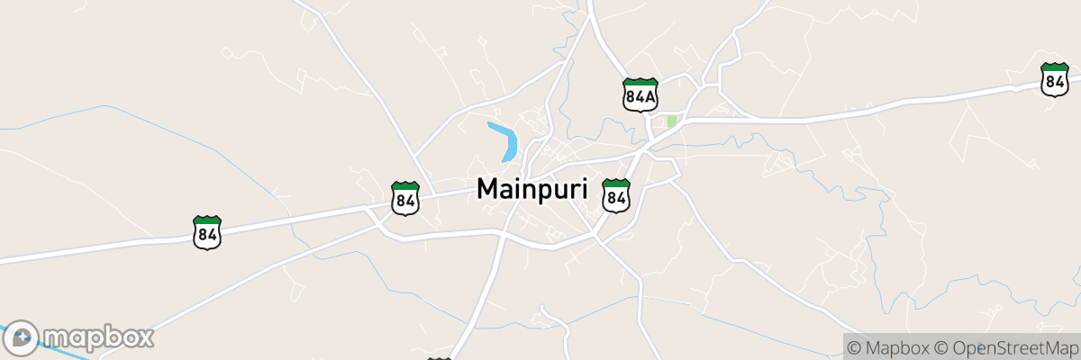 Mainpuri, Uttar Pradesh map