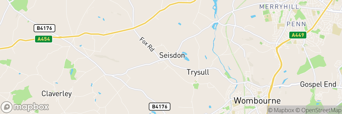 Seisdon, England map