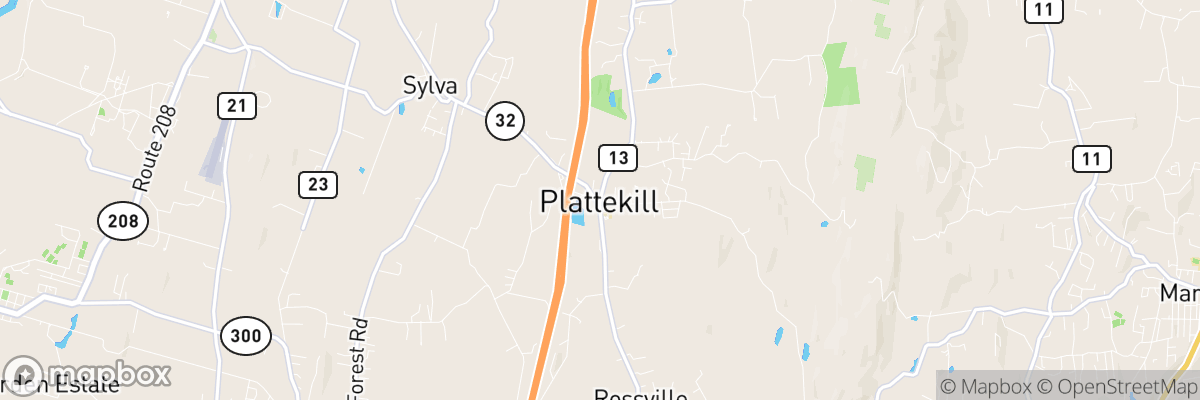 Plattekill, New York map