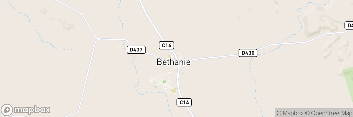 Bethanie, Karas map