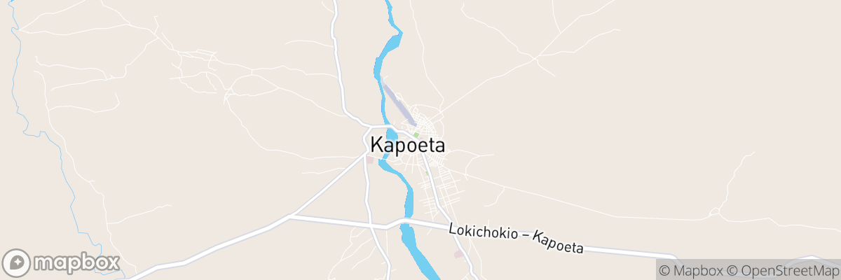 Kapoeta, Eastern Equatoria map