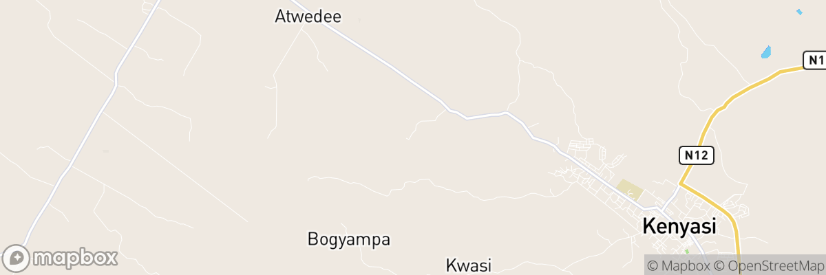 Ahafo, Ahafo map