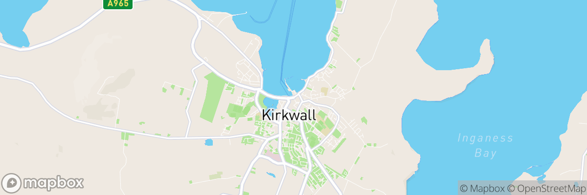 Kirkwall, Scotland map