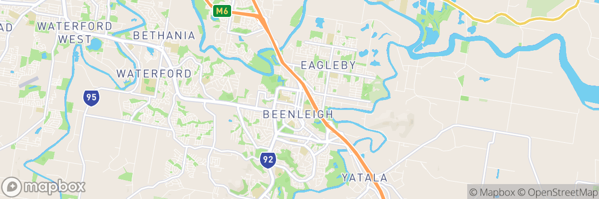 Beenleigh, Queensland map