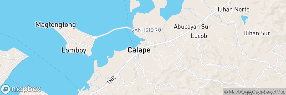 Calape, Central Visayas map