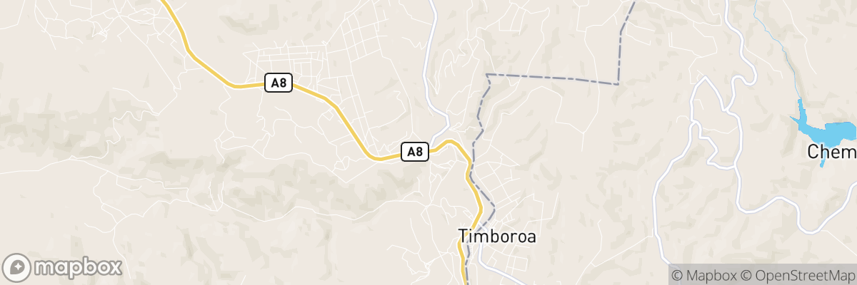 Timboroa map