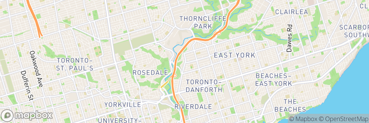 Broadview North, Ontario map