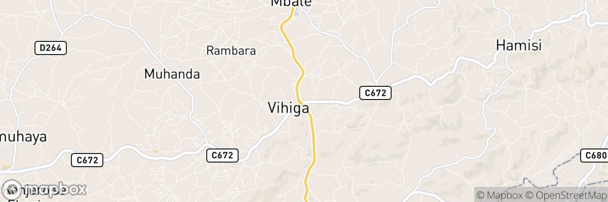 Majengo, Vihiga map