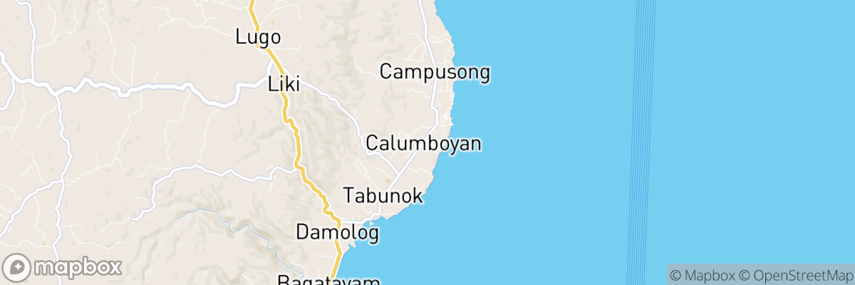 Calumboyan, Central Visayas map