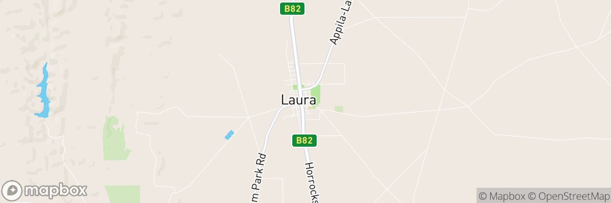 Laura, South Australia map