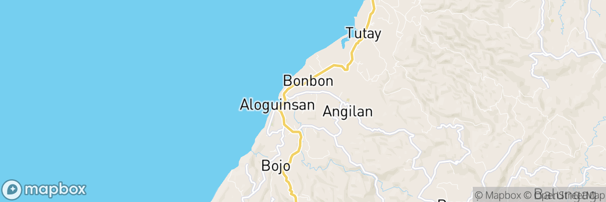 Bonbon, Central Visayas map