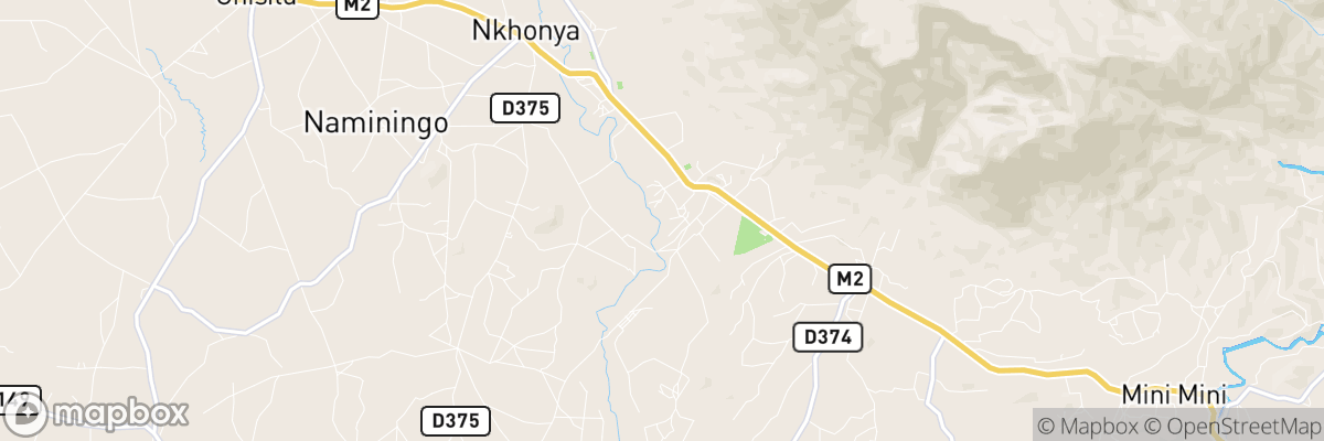 Mulanje, Southern Region map