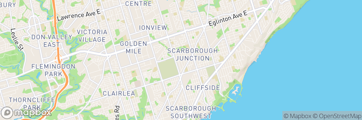 Kennedy Park, Ontario map