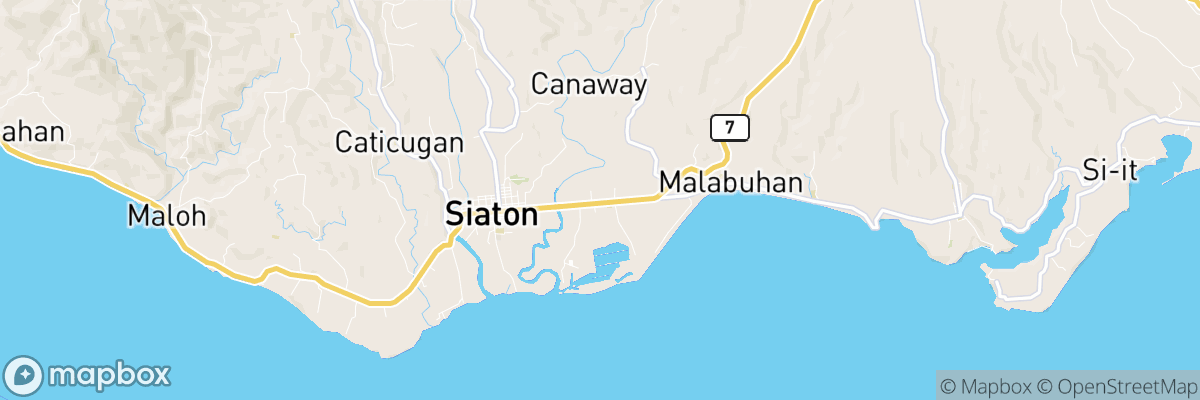 Canauay, Central Visayas map