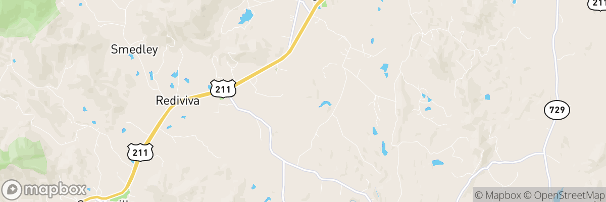 Rappahannock County, Virginia map