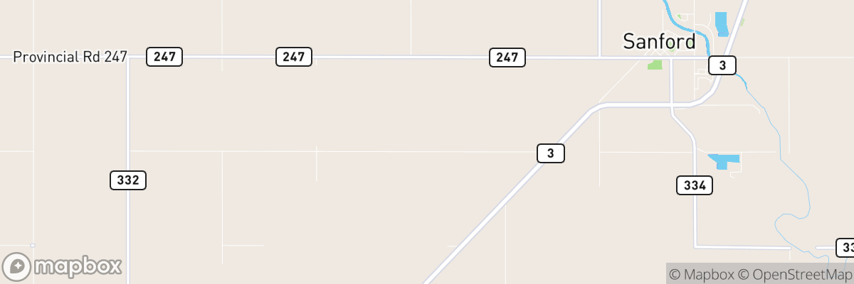 Macdonald, Manitoba map