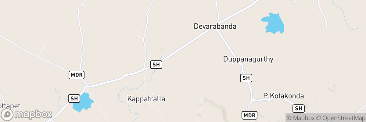 Kurnool, Andhra Pradesh map