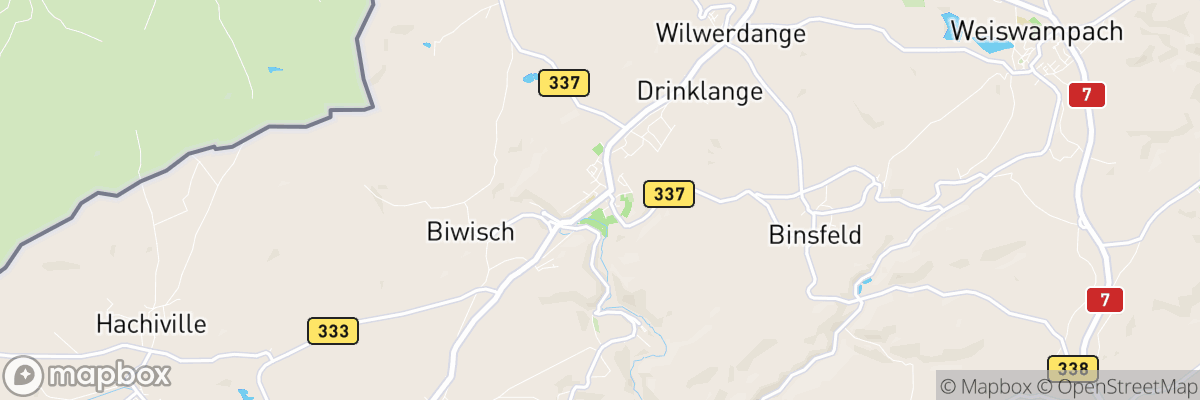 Troisvierges, Clervaux map