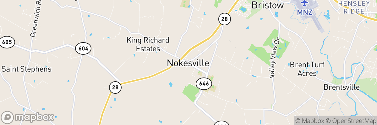 Nokesville, Virginia map