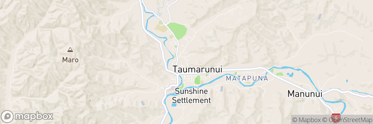 Taumarunui, Manawatu-Wanganui map