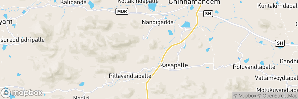 Annamayya, Andhra Pradesh map