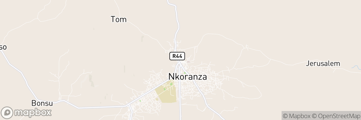 Nkoranza, Bono East map