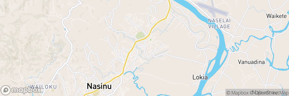 Nasinu, Central Division map