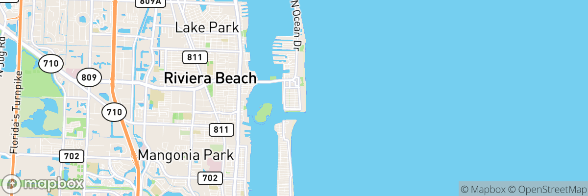 Palm Beach Shores, Florida map