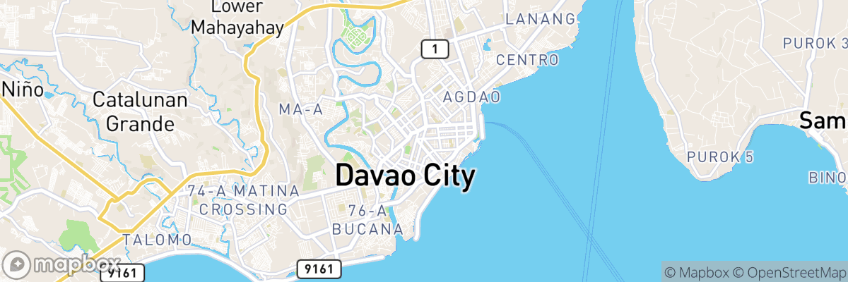 Davao, Davao map