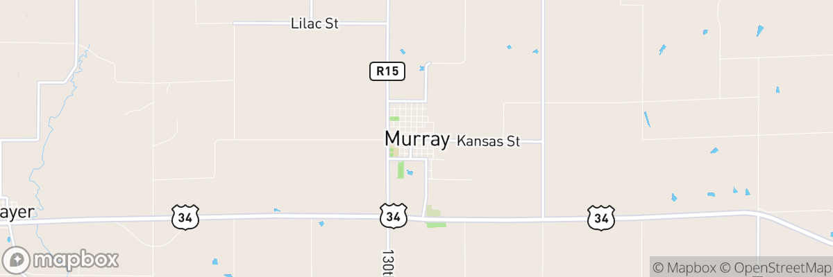 Murray, Iowa map