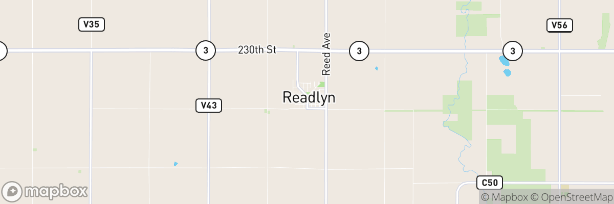 Readlyn, Iowa map