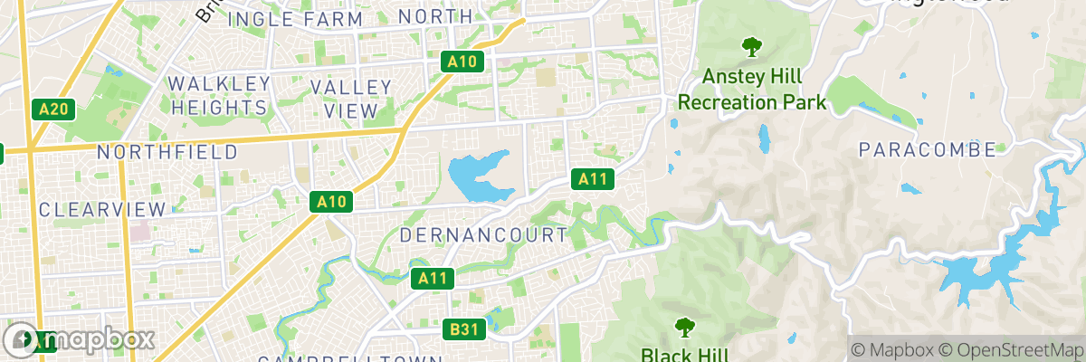 Highbury, South Australia map