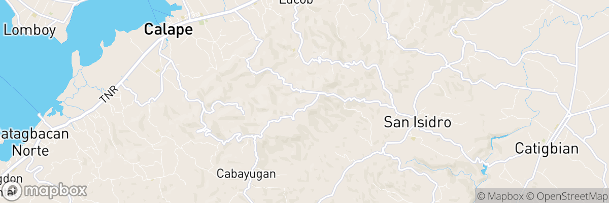 Bagacay, Central Visayas map