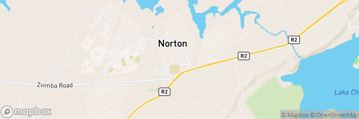 Norton, Mashonaland West Province map