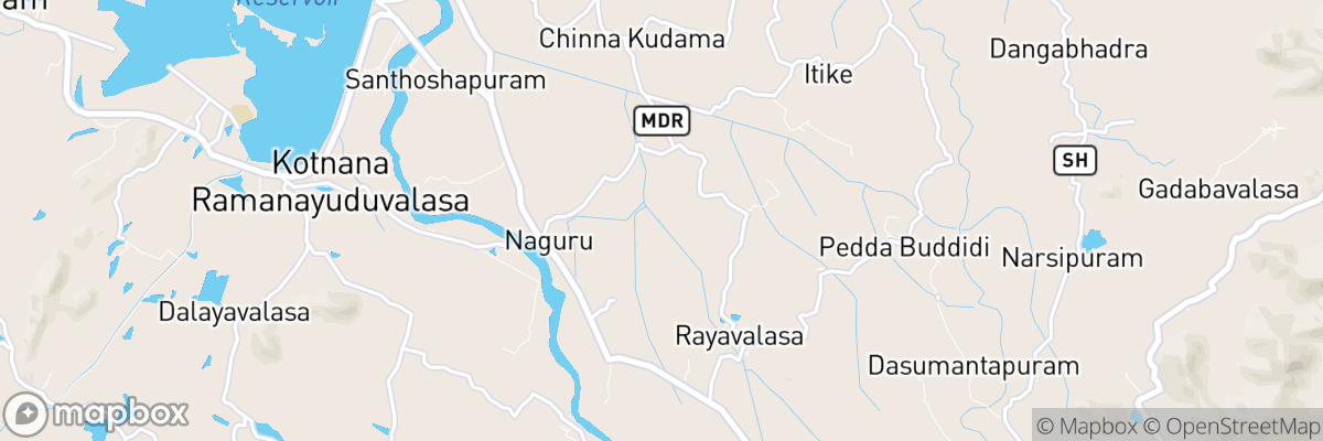 Parvathipuram Manyam, Andhra Pradesh map