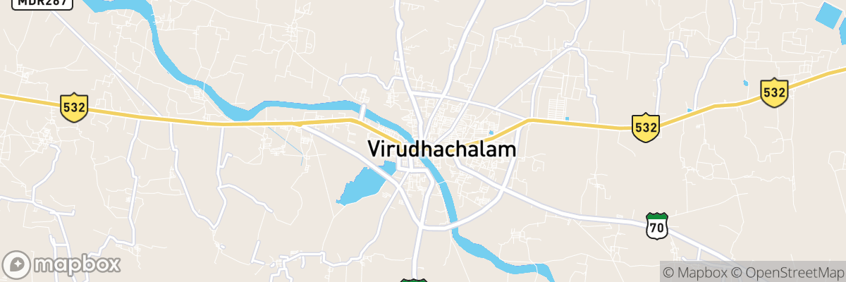 Vriddhāchalam, Tamil Nādu map