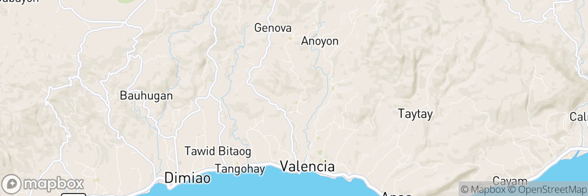 Danao, Central Visayas map