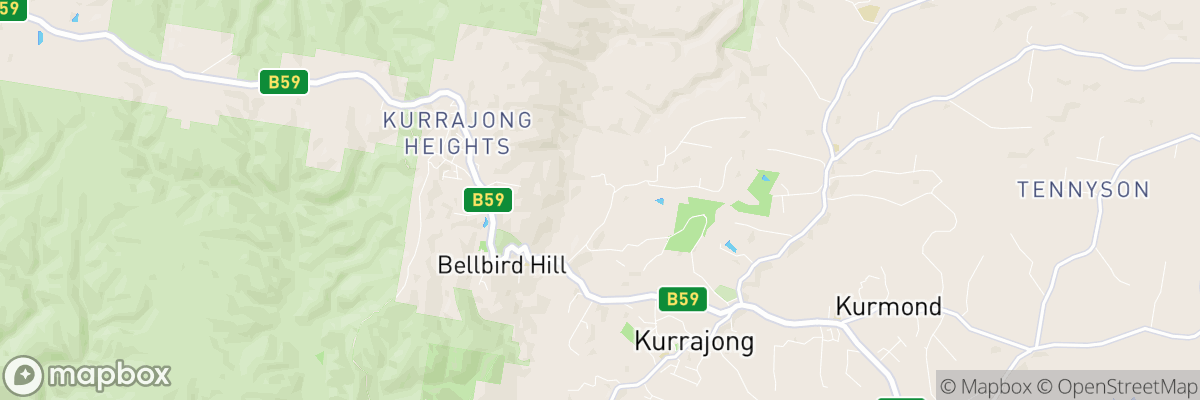 Kurrajong Hills, New South Wales map