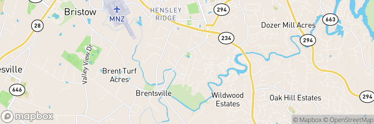 Prince William County, Virginia map